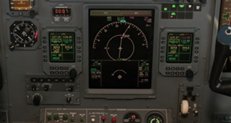 Cockpit control panel