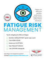 Fatique risk management poster